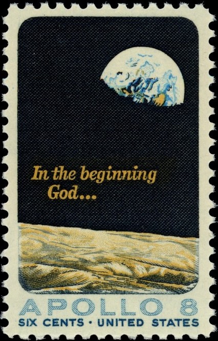 U.S. postage stamp dedication to Apollo 8
