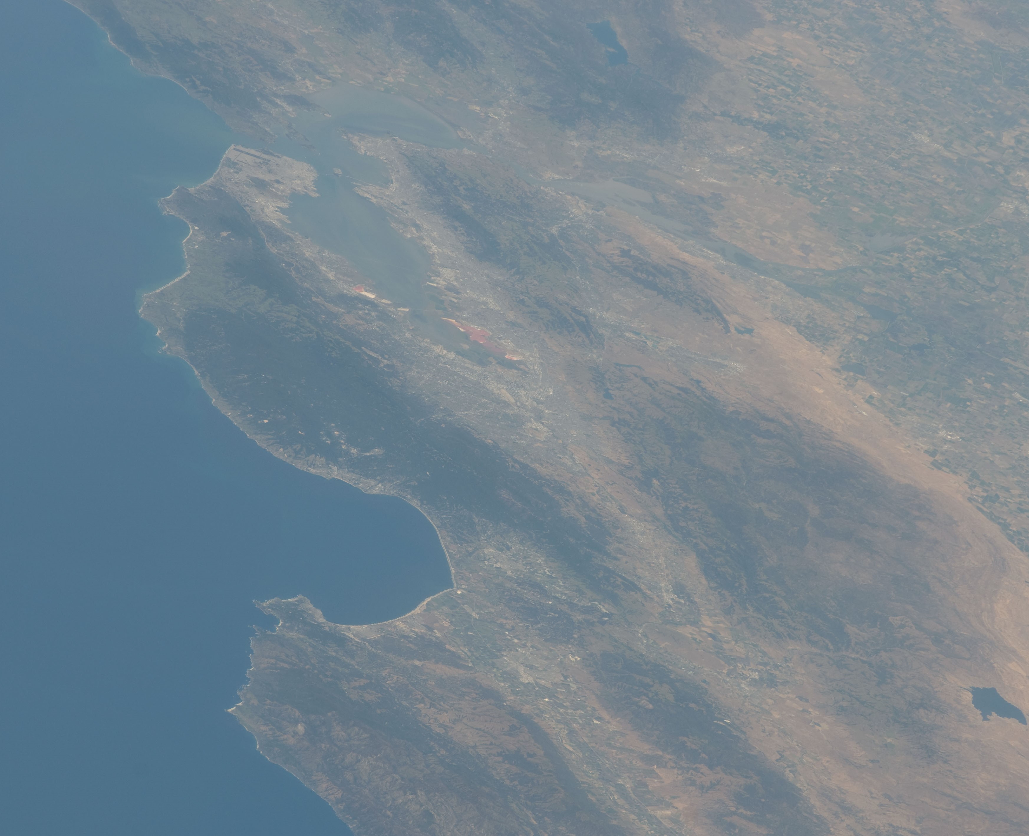 The San Francisco and Monterey area in California
