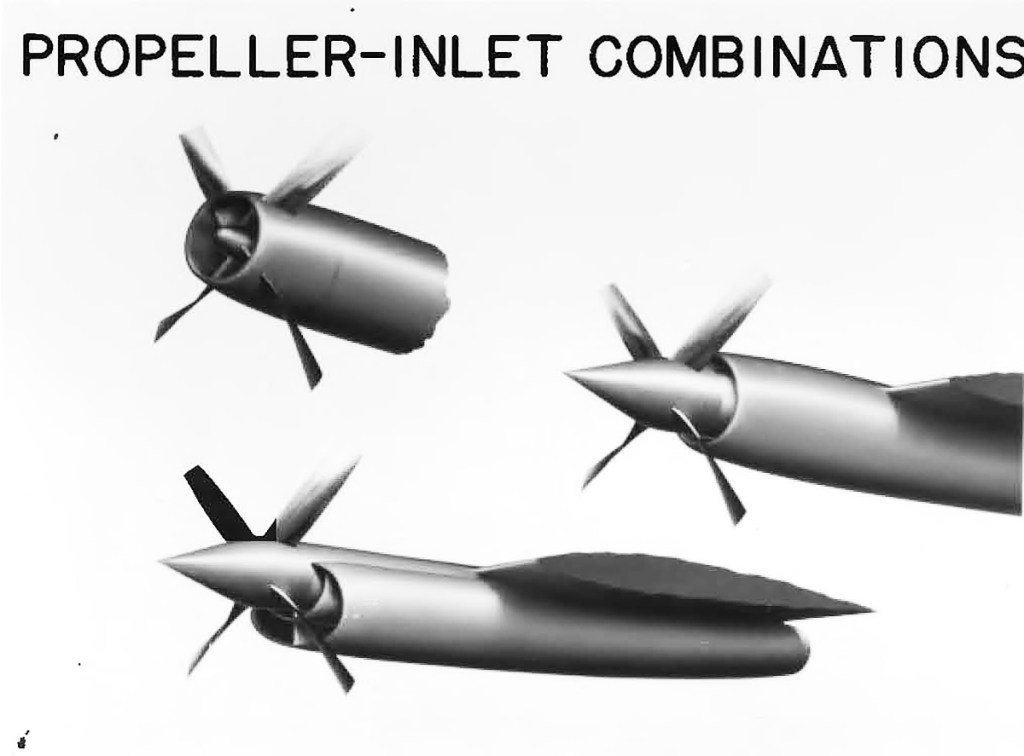 Propeller inlet drawing.
