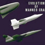 Drawing of three high-speed aircraft.