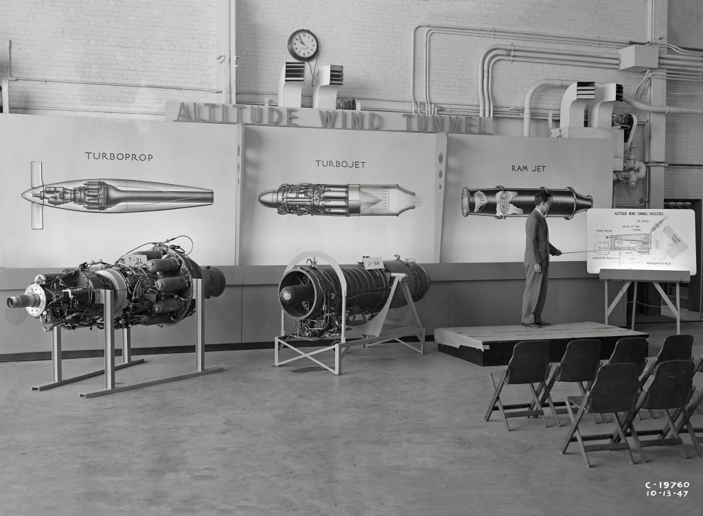 Engines on display