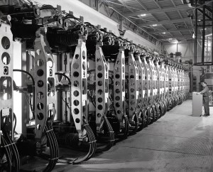 Jacks along test section.