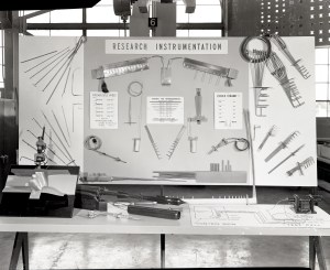 Instrumentation display.