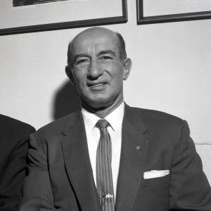 Man looking at camera.