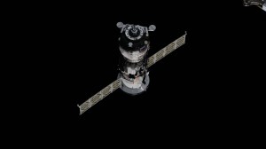 The Progress 88 resupply ship from Roscosmos approaches the International Space Station packed with about three tons of food, fuel, and supplies for the Expedition 71 crew. The cargo craft would dock to the Poisk module moments later for a five-month stay at the orbital outpost.