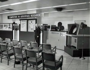 Man with computer system.