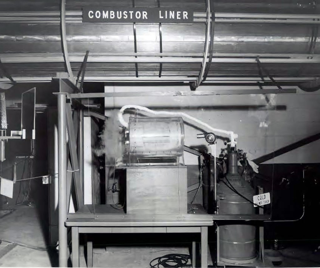 Combustion display.