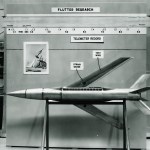 Sounding rocket display.