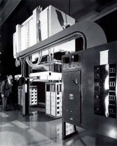 Equipment on display.