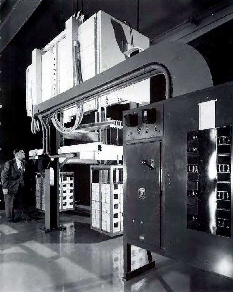 Equipment on display.