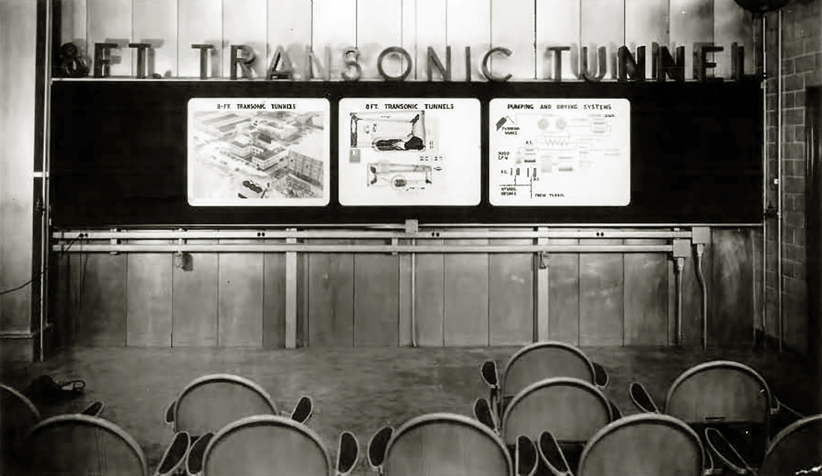 Wind tunnel exhibit.