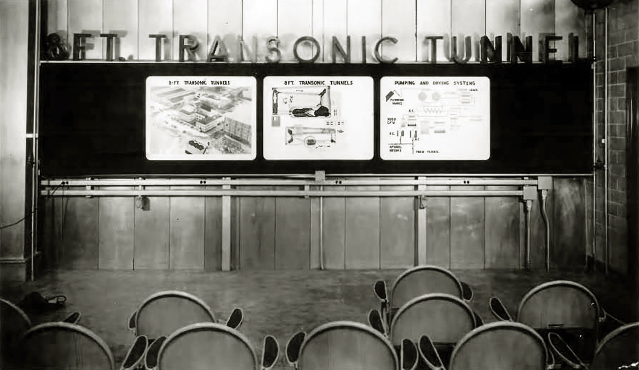 Wind tunnel exhibit.