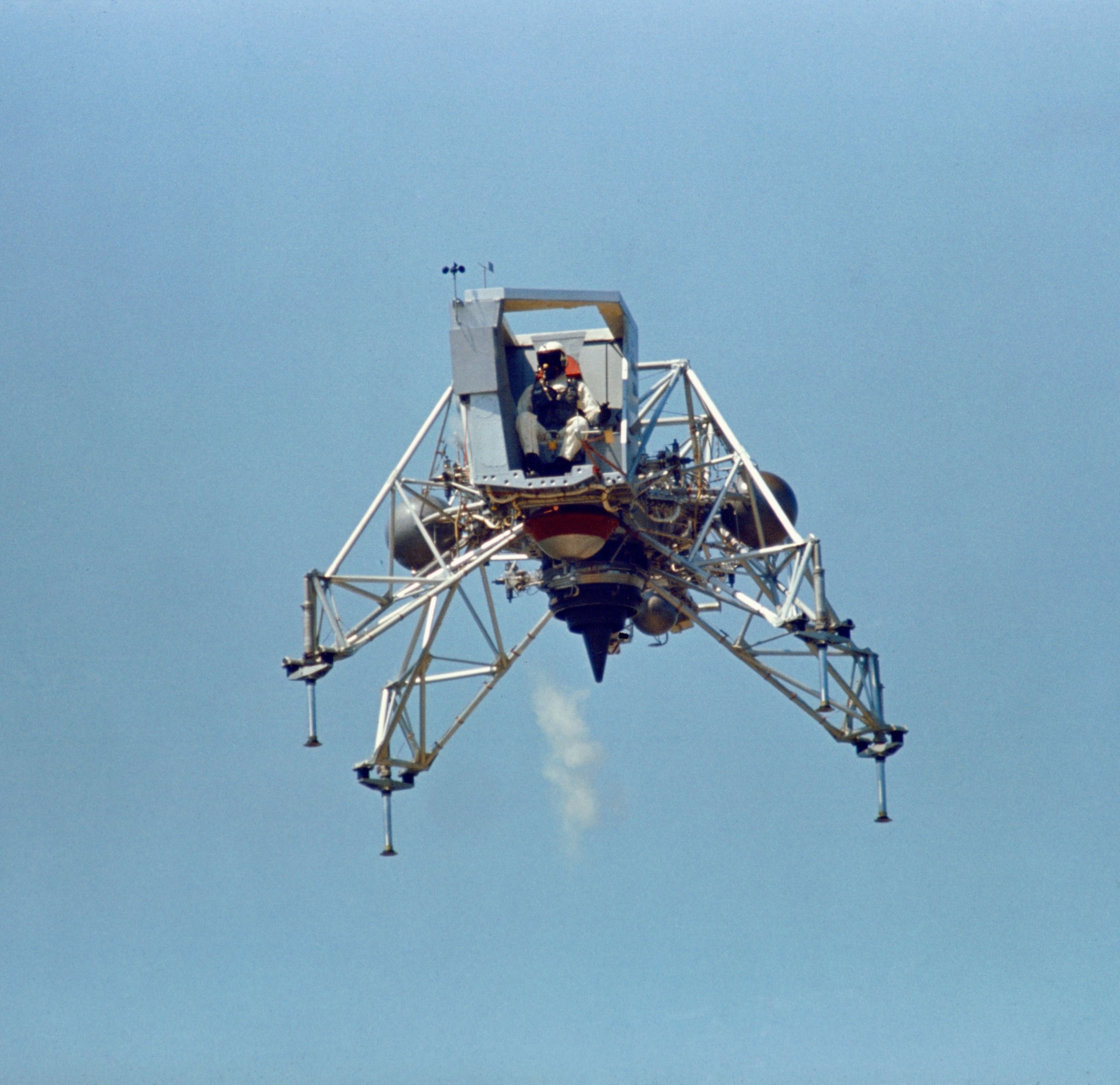 Armstrong airborne in the LLTV
