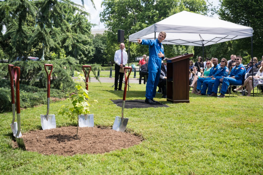 Moon Tree Planted at U.S. Capitol Marks Enduring NASA, Artemis Legacy