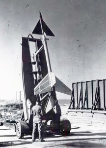 Small missile launcher.