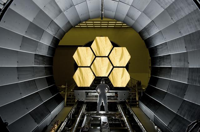 Webb Telescope Mirrors at the XRCF