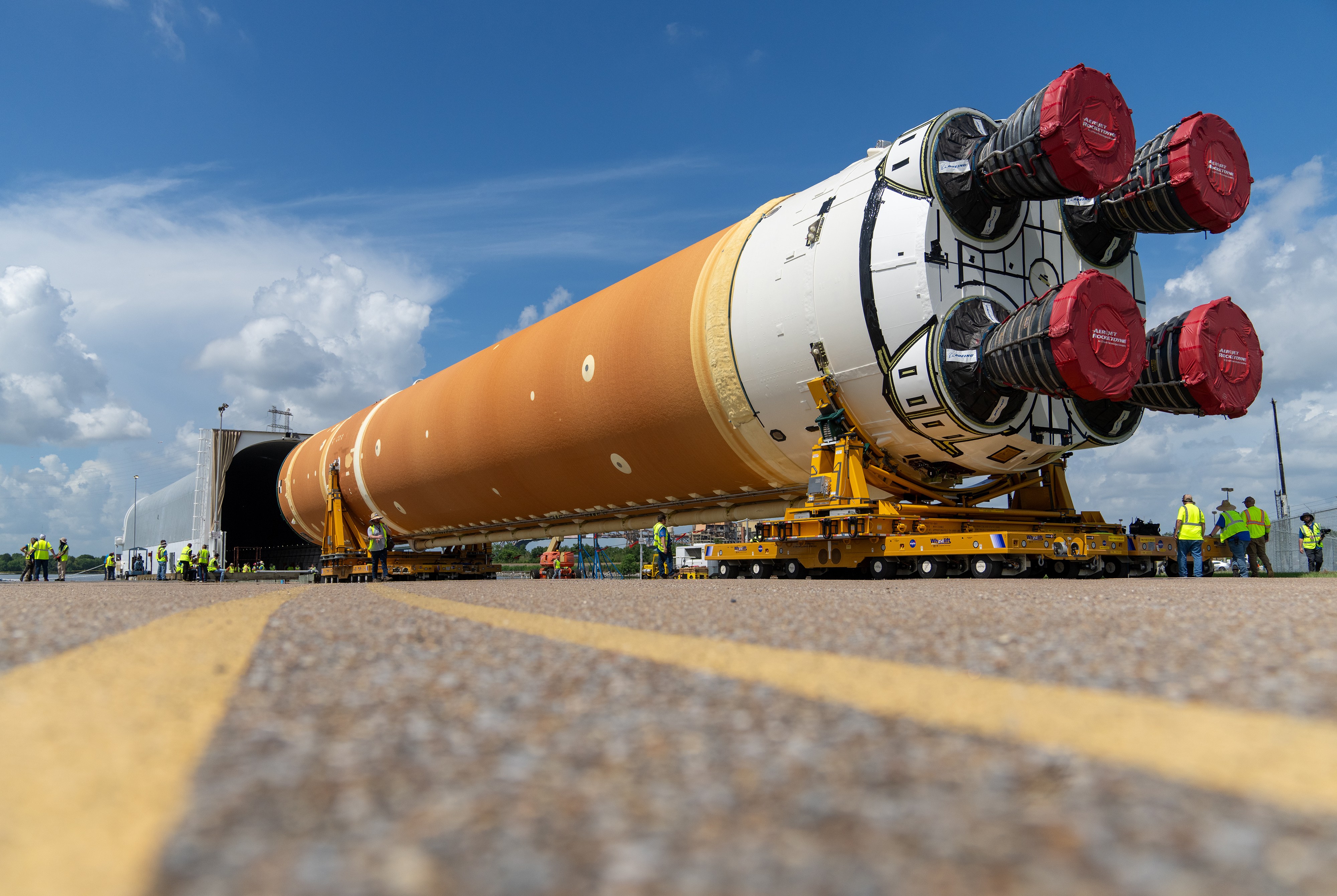 NASA Ships Moon Rocket Stage Ahead of First Crewed Artemis Flight - NASA