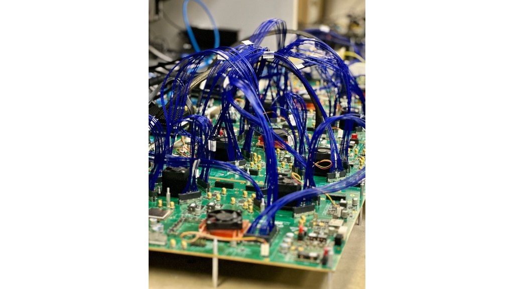 Microchip laboratory testing to validate the functionality, security, and overall performance ensuring the products meet the required specifications and standards for diverse applications.