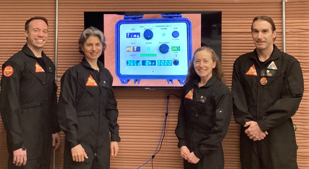 Volunteer Crew to Exit NASA’s Simulated Mars Habitat After 378 Days