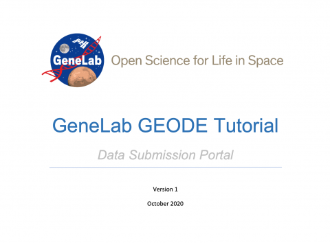GEODE Tutorial slide image