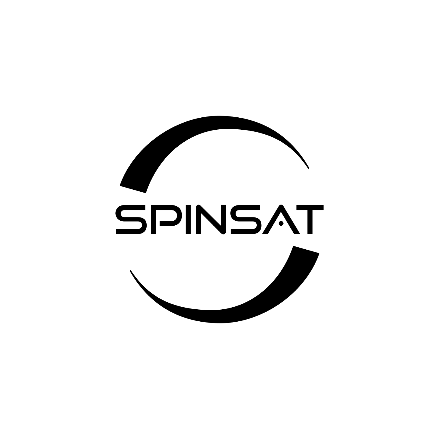 Spinsat logo blk