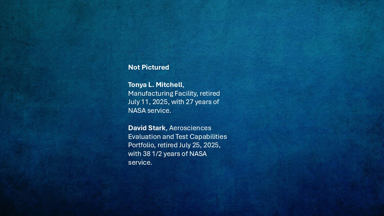 A blue background image with name titles in white.