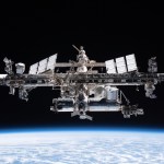 The International Space Station flies 263 miles above the Marshall Islands in the Pacific Ocean.