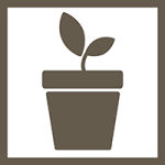 potted plant icon