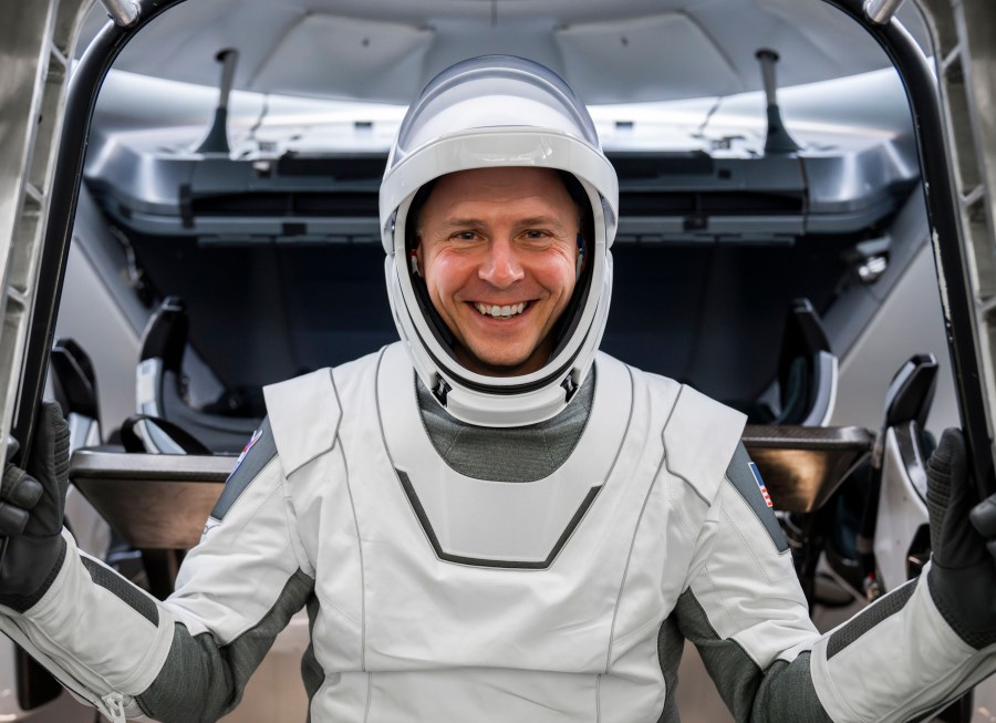 Image shows NASA SpaceX Crew-9 astronaut Nick Hague