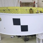 The Artemis II OSA (Orion stage adapter), built at NASA’s Marshall Space Flight Center in Huntsville, Alabama.
