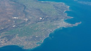 iss071e580719 (Aug. 30, 2024) -- The coastline of South Africa, with Cape Town and the False Bay situated at the top right of the image, is pictured from the International Space Station as it orbited 265 miles above.