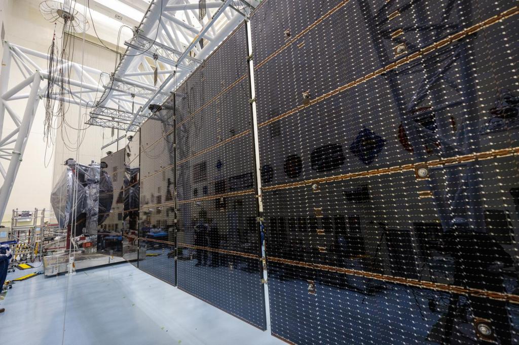 Testing Europa Clipper’s Solar Arrays