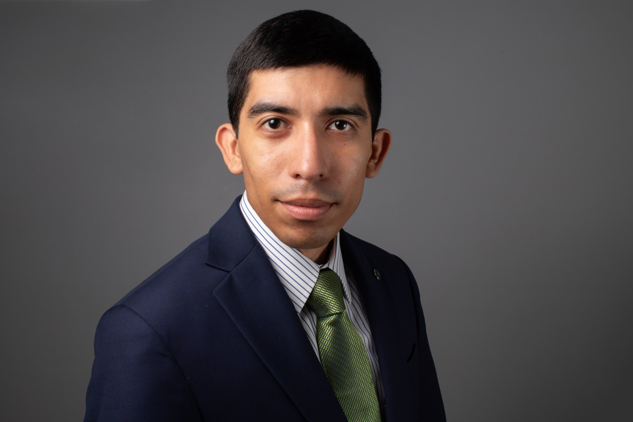 Official portrait of a male facility manager for Johnson Space Center.