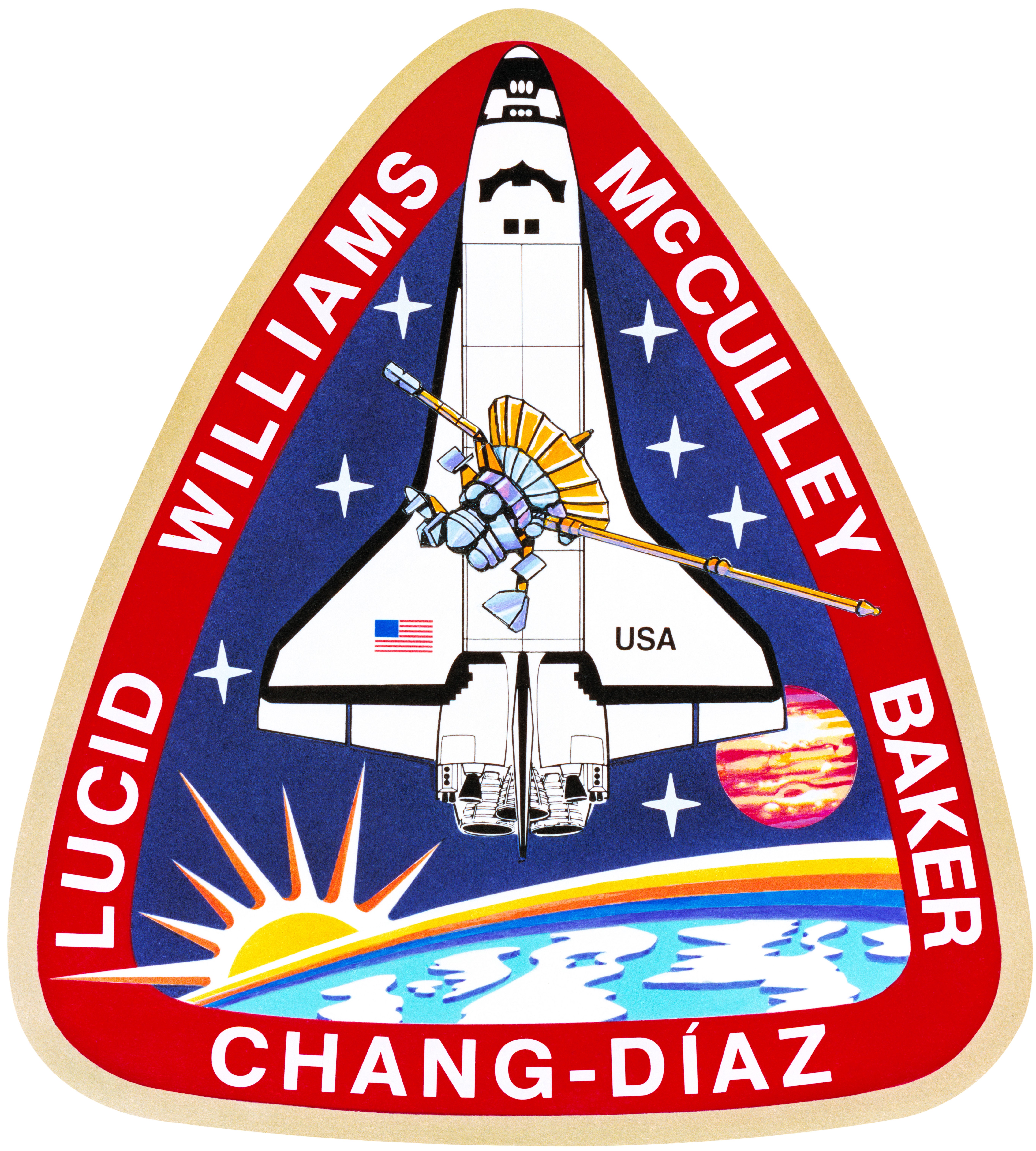 STS-34 crew patch