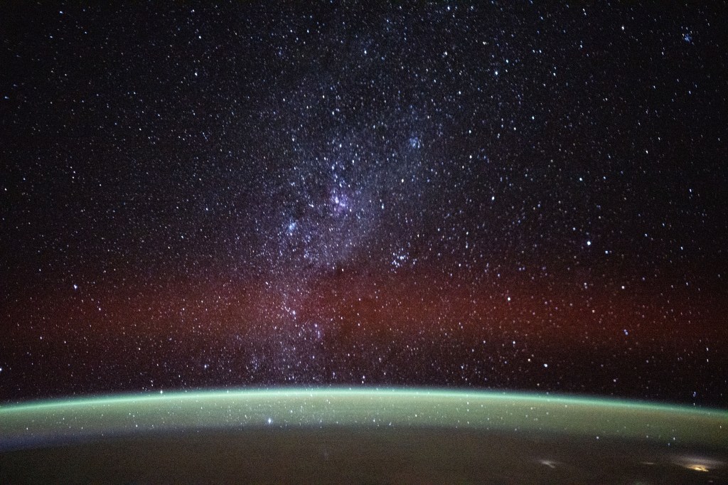 iss072e159833 (Nov. 10, 2024) -- A long-exposure shot taken by NASA astronaut Don Pettit shows the intricacies of stars in the Milky Way as the International Space Station orbited 253 miles above the Atlantic Ocean.