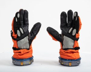 The gloves of the OCSS suit. Credit: NASA/Bill Stafford