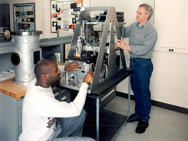 Hardware installed in a drop frame