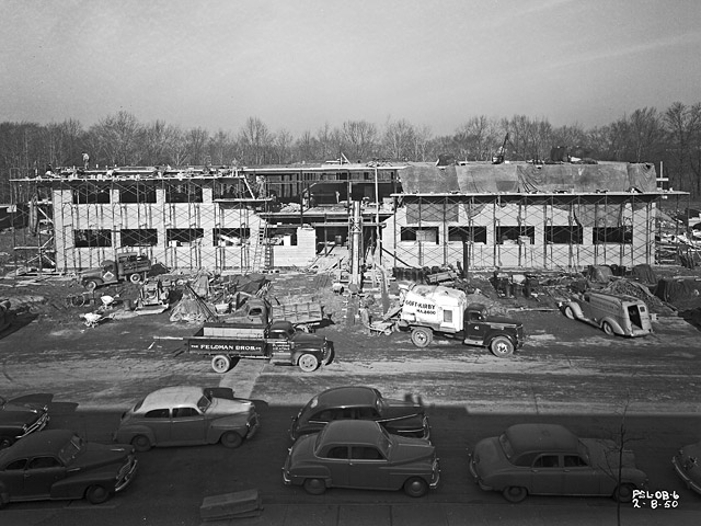 construction of the original Propulsion Systems Laboratory