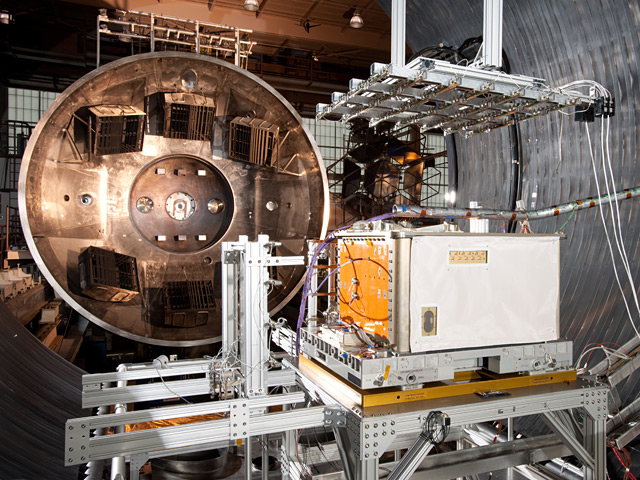 Communication, Navigation, and Networking Reconfigurable Test-bed