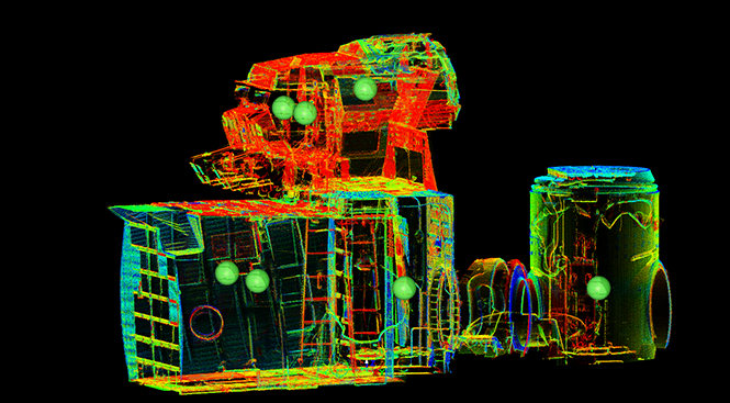 Panoramics of the Crew Cabin