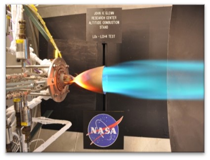 ACS 100 lbf LOx/LCH4 Engine.