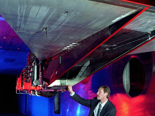 configuration of the Mach 5 inlet
