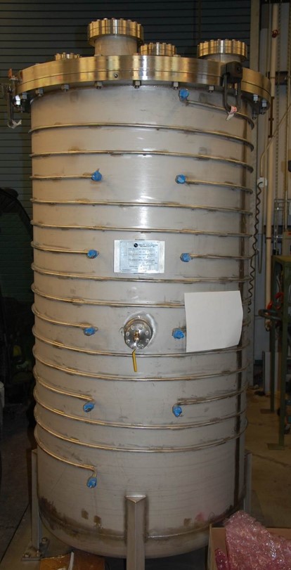 Bare 20K to 90K Calorimeter Vacuum Vessel