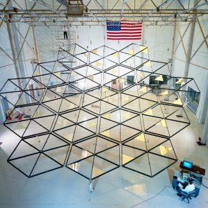 Testing of the Solar Dynamic Collector for Space Station Freedom