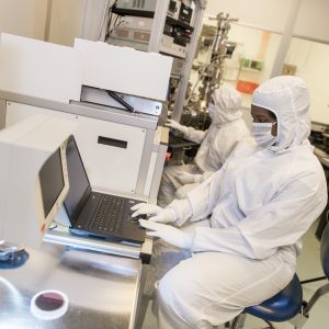Technicians near Rapid Thermal Annealer