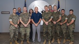 NASA Stennis senior leaders hosted U.S. Marine Corps Reserve representatives during the group’s visit to the center