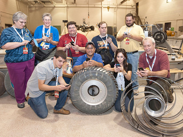 Mars Science Laboratory Curiosity Rover Landing social event and tours.