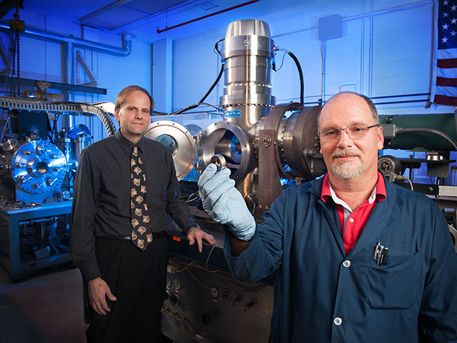 Researchers at NASA Glenn Research Center's Engineering Safety Center