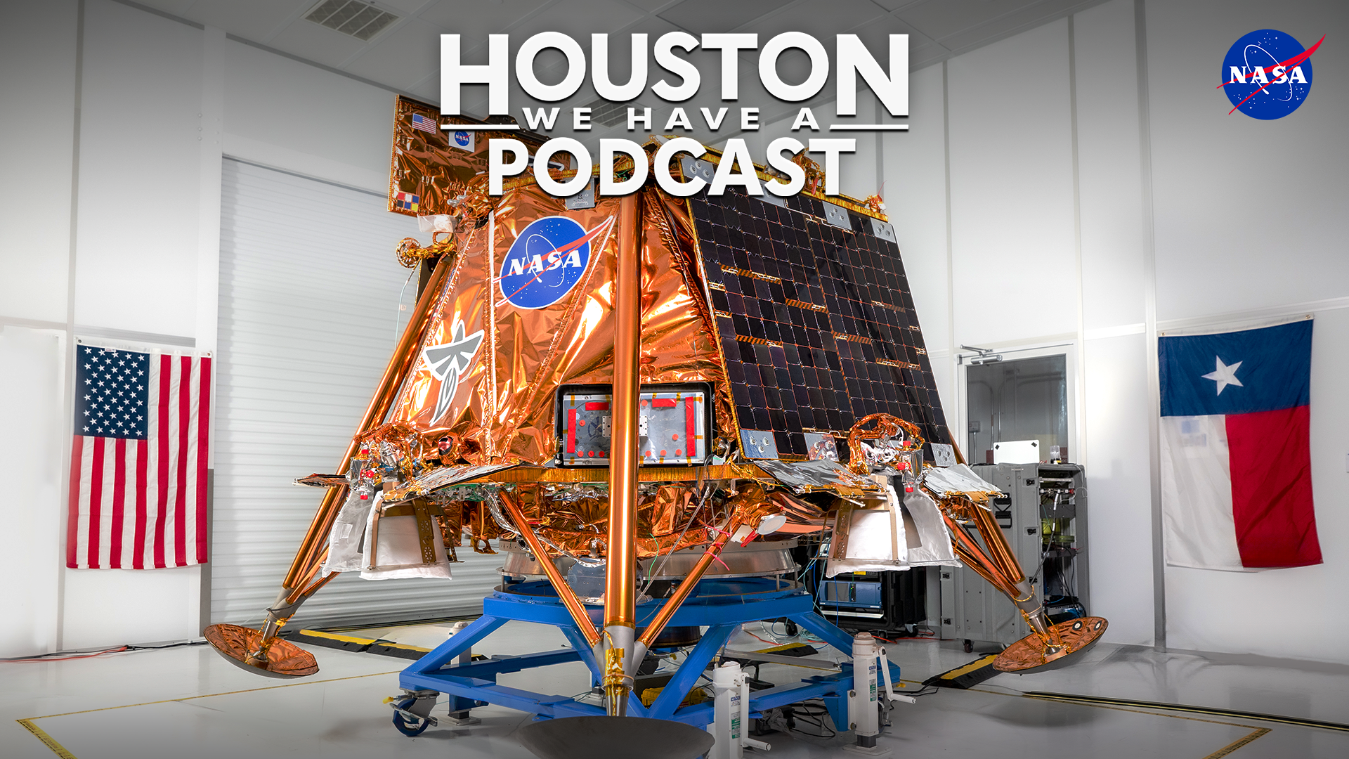 HWHAP Ep. 367. The Blue Ghost lunar lander awaits its mission at the Firefly facility in Austin.