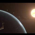Caption: Illustration of the four PUNCH spacecraft in low Earth orbit. Credit: NASA's Goddard Space Flight Center Conceptual Image Lab